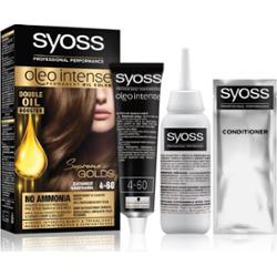 Syoss Oleo Intense trwała farba do włosów z olejem odcień 4-60 Gold Brown 1 szt.