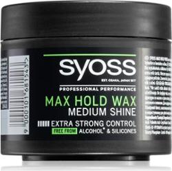 Syoss Max Hold wosk do stylizacji bardzo mocno utrwalający 150 ml