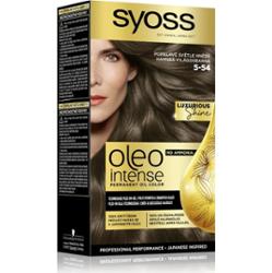 Syoss Oleo Intense trwała farba do włosów z olejem odcień 5-54 Ashy Light Brown 1 szt.