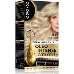 Syoss Oleo Intense trwała farba do włosów do rozjaśniania włosów odcień 13-00 Ultra Platinum 50 ml