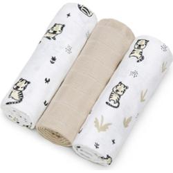 T-TOMI TETRA Cloth Diapers HIGH QUALITY pieluchy wielorazowe Tigers70x70 cm 3 szt.