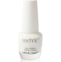 Technic Cosmetics Nail Varnish szybkoschnący lakier do paznokci odcień White 12 ml