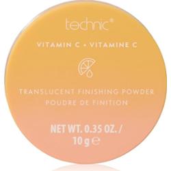 Technic Cosmetics Vitamin C rozświetlający puder sypki dla aksamitnego wyglądu skóry 10 g