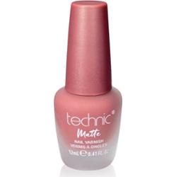 Technic Cosmetics Matte Nail Varnish długotrwały lakier do paznokci z matowym wykończeniem odcień Starkers 12 ml