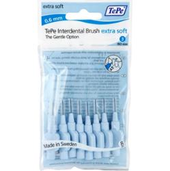 TePe Extra Soft szczoteczki międzyzębowe 0,6 mm 8 szt.