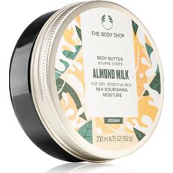 The Body Shop Almond Milk Body Butter odżywcze masło do ciała dla skóry suchej i wrażliwej 200 ml