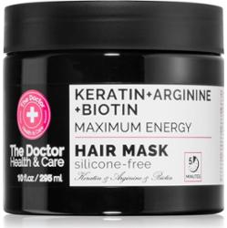 The Doctor Keratin + Arginine + Biotin Maximum Energy maseczka keratynowa do włosów 295 ml