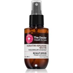 The Doctor Keratin + Arginine + Biotin Maximum Energy serum do skóry głowy z keratyną 89 ml