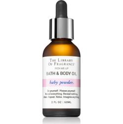 The Library of Fragrance Baby Powder olejek do ciała do kąpieli unisex 60 ml