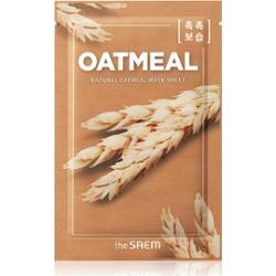The Saem Natural Mask Sheet Oatmeal maseczka w płachcie o działaniu nawilżająco-rewitalizującym 21 ml