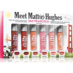 theBalm Meet Matt(e) Hughes Mini Kit San Francisco zestaw pomadek w płynie dla długotrwałego efektu