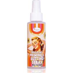 theBalm Twice as Nice Priming & Setting Spray spray utrwalający makijaż 100 ml