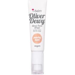 theBalm Oliver Dewy Face Drops płynny rozjaśniacz odcień Peachy Keen 28 ml