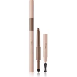 thim Artist Touch Brow Duo dwustronna kredka do brwi ze szczotką odcień 01 Cocoa Brown 0.6 g