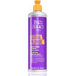 TIGI Serial Blonde Purple Toning Shampoo fioletowy szampon tonujący do włosów blond i z balejażem 400 ml