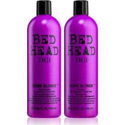 TIGI Bed Head Dumb Blonde wygodne opakowanie do włosów farbowanych dla kobiet