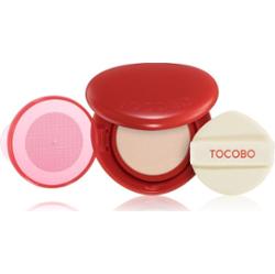 TOCOBO Apple Dewy Fit Cushion długotrwały podkład w gąbce SPF 50+ odcień 21C Peach 15 g