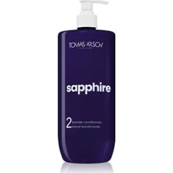 Tomas Arsov Sapphire Blonde Condicioner odżywka głęboko odżywiająca do włosów rozjaśnionych, z pasemkami w odcieniu chłodnego blondu 1000 ml