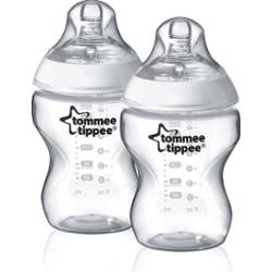 Tommee Tippee Natural Start Anti-Colic butelka dla niemowląt Slow Flow 0m+ 2x260 ml