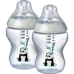 Tommee Tippee Natural Start Anti-Colic butelka dla niemowląt Slow Flow 0m+ 2x260 ml