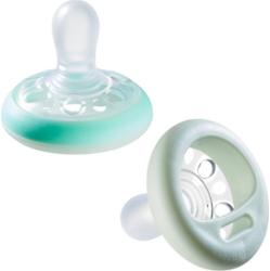 Tommee Tippee Breast-like 0-6 m smoczek Green 2 szt.
