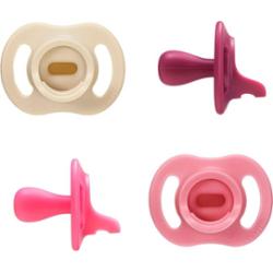 Tommee Tippee Ultra Light Stay Put 6-18 m smoczek Girl 4 szt.