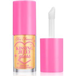 Too Faced Kissing Jelly Lip Oil Gloss olejowy błyszczyk do ust intensywnie nawilżający odcień Pina Colada 4.5 ml