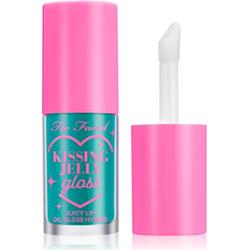 Too Faced Kissing Jelly Lip Oil Gloss olejowy błyszczyk do ust intensywnie nawilżający odcień Sweet Cotton Candy 4,5 ml