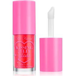 Too Faced Kissing Jelly Lip Oil Gloss olejowy błyszczyk do ust intensywnie nawilżający odcień Sour Watermelon 4,5 ml