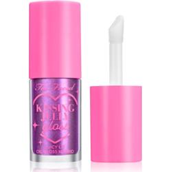 Too Faced Kissing Jelly Lip Oil Gloss olejowy błyszczyk do ust intensywnie nawilżający odcień Birthday Kiss 4.5 ml