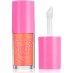 Too Faced Kissing Jelly Lip Oil Gloss olejowy błyszczyk do ust intensywnie nawilżający odcień Peach Ring 4.5 ml