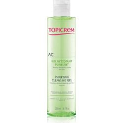 Topicrem AC Purifying Cleansing Gel dogłębnie oczyszczający żel do skóry tłustej i wrażliwej 200 ml