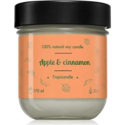 Tropicandle Apple & Cinnamon świeczka zapachowa 170 ml