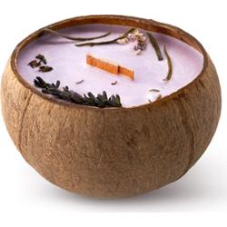 Tropicandle Lavender świeczka zapachowa z drewnianym knotem 350 ml