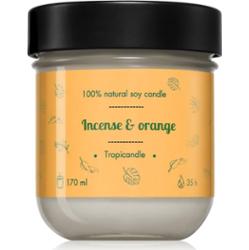 Tropicandle Incense & Orange świeczka zapachowa 170 ml