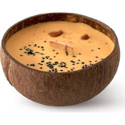 Tropicandle Vanilla & Caramel świeczka zapachowa z drewnianym knotem 350 ml