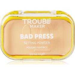 Trouble Maker Bad Press Setting Powder puder utrwalający odcień Click Bait Light 4.5 g