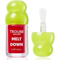 Trouble Maker Melt Down Lip Oil olejek do ust odcień Overload Pink 3 ml