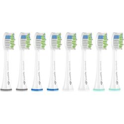 TrueLife SonicBrush UV Heads White Standard końcówki wymienne do szczoteczki do zębów TrueLife SonicBrush UV, GL UV 8 szt.