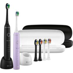 TrueLife SonicBrush Compact szczoteczka soniczna Duo Black / Lavender 2 szt.