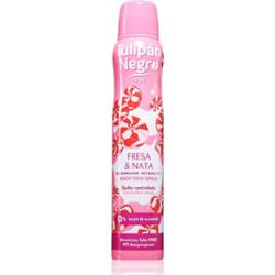 Tulipán Negro Fresa Y Nata dezodorant dla kobiet 200 ml