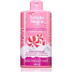 Tulipán Negro Kiss Fresa Y Nata mleczko do ciała 400 ml