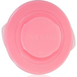 Twistshake Kid's Bowl miska z wieczkiem Pink 6 m+ 520 ml