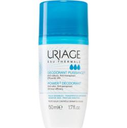 Uriage Hygiène Power3 Deodorant dezodorant roll-on przeciwko białym i żółtym śladom 50 ml
