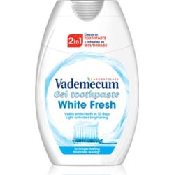 Vademecum 2 in1 White Fresh pasta do zębów i plyn do płukania 2w1 o działaniu wybielającym 75 ml