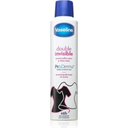 Vaseline Double Invisible Antiperspirant antyperspirant w sprayu przeciwko białym śladom 250 ml