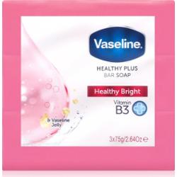 Vaseline Healthy Bright Bar Soap zestaw mydeł w kostce 3x75 g