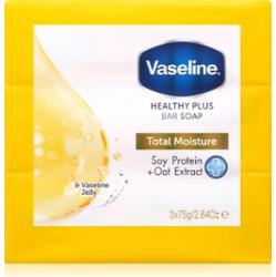 Vaseline Total Moisture Bar Soap zestaw mydeł w kostce 3x75 g