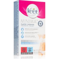 Veet Minima Hypoallergenic plastry z woskiem do depilacji okolic bikini 16 szt.