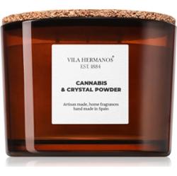 Vila Hermanos Apothecary Cannabis & Crystal Powder świeczka zapachowa 350 g